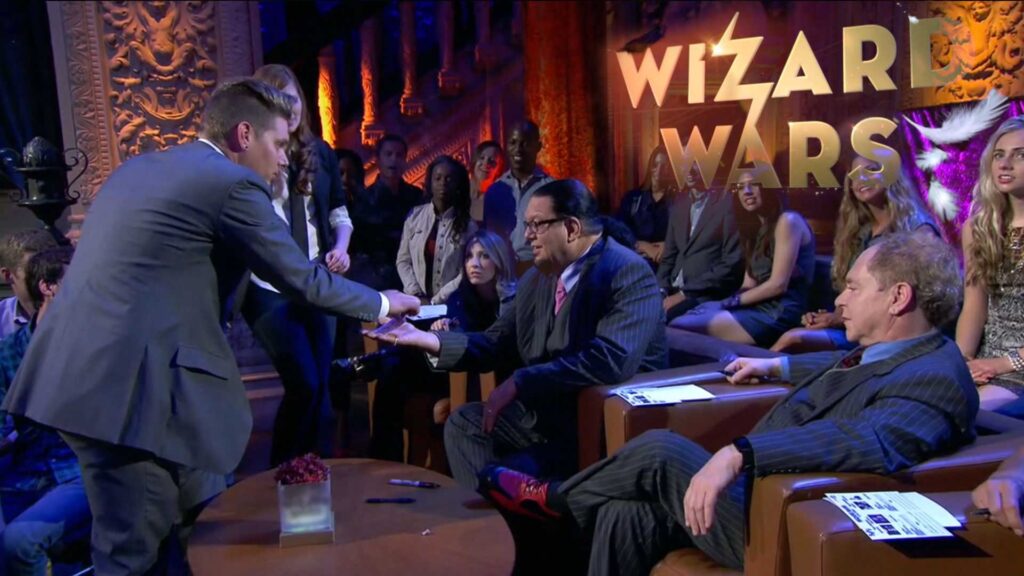 CORPORATE MAGICIAN CHRIS FUNK TV WORK ON WIZARD WARS